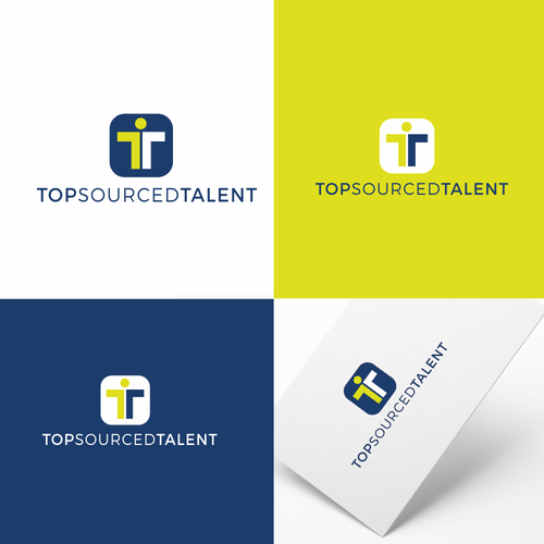 New firm TopSourced Talent seeking sophisticated logo Design by any20