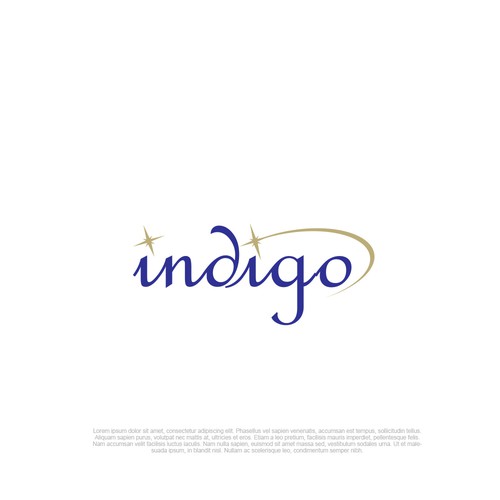 Indigo-ontwerp door The Seño