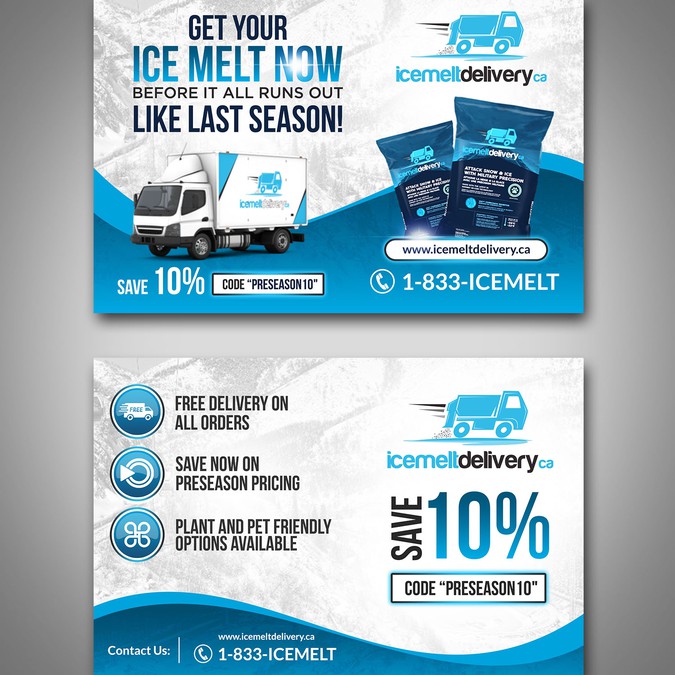 Captivating postcard flyer for unique mailing campaign Postcard