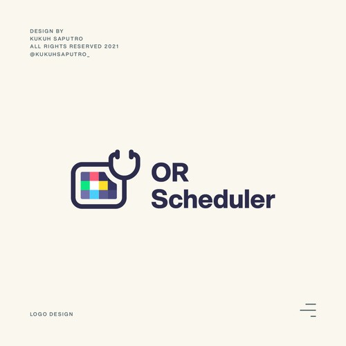 AI-Powered Scheduler for Hospitals Design von Kukuh Saputro Design