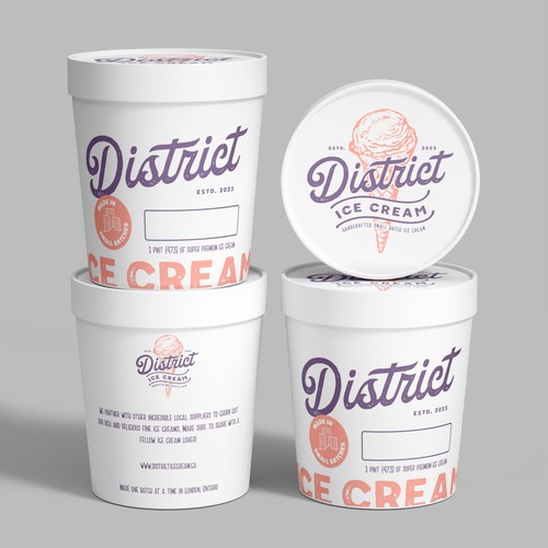 'Cool' NEW Ice Cream Pint design Ontwerp door CUPEDIUM