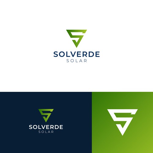 Clean logo for solar company Design by jomx