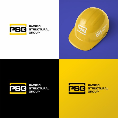 "Minimalist professional structural engineering firm logo" winning Logo design