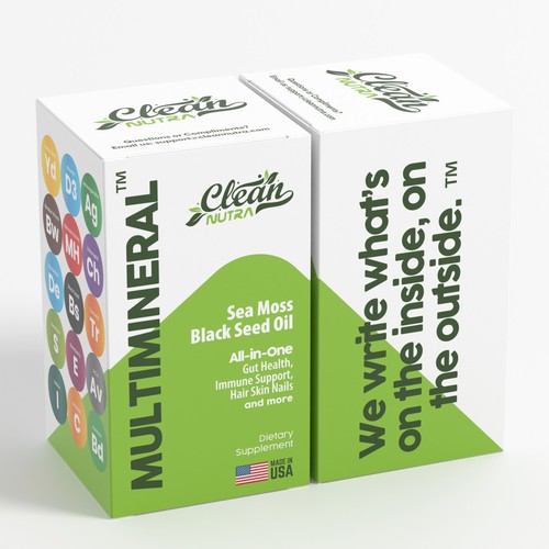 Design A Stunning Supplement Box for Best Selling Supplement Brand Design by -RD-