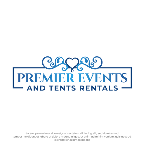 We need a powerful new logo for our tent rental company focused on high end clients. Design by noname999