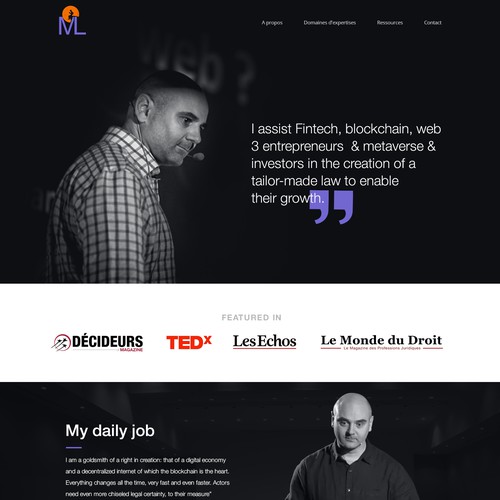 ML website Design by sandy#ogma