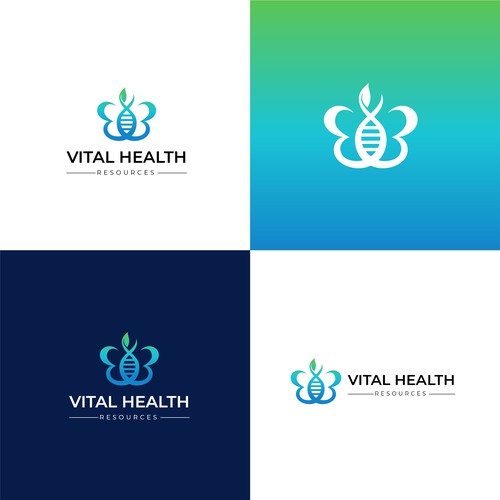 Vital Health Resources Logo Design by smitadesign