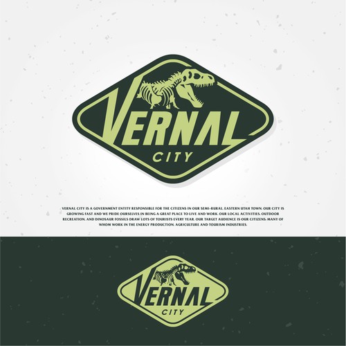 Vernal City seeking community-defining logo our residents can be proud of for generations Design by adityabeny