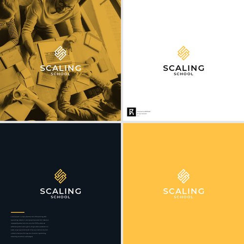 Design A Logo + Brand Guide For The "Scaling School" Design von BAEYBAEツ