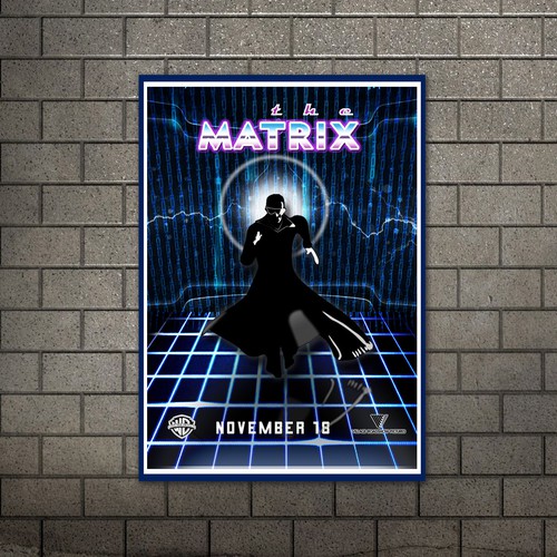 Create your own ‘80s-inspired movie poster! Design von Titah