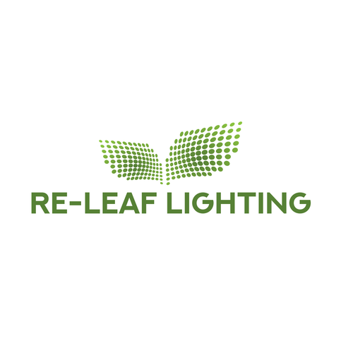 Re-LEAF Lighting logo Diseño de Rekker