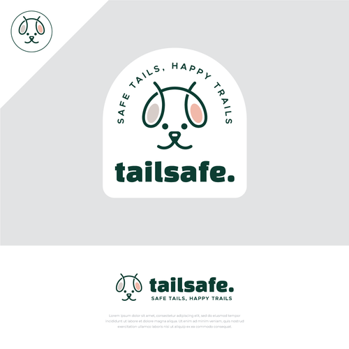 Logo Design Brief: Modern, Light and Functional Boutique Dog Harness Brand - Tail Safe UPDATED WITH REFERENCES Design by fahmicity