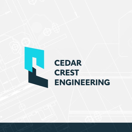 Design a Modern layered logo for a civil engineering company Design by Beatri<