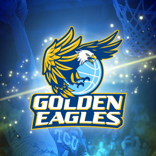 Tarek SalomさんのBasketball Team Logo for the 'Golden Eagles' (fast-tracked contest)!デザイン