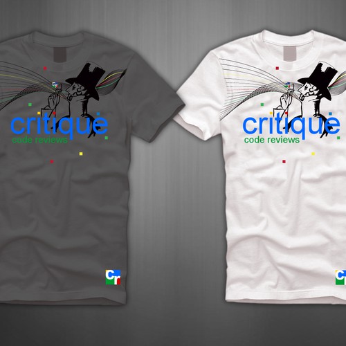 T-shirt design for Google Diseño de qool80