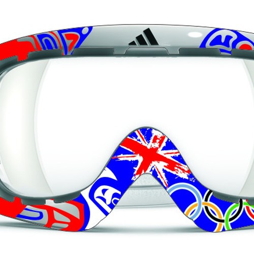 Design adidas goggles for Winter Olympics Design by raindogs