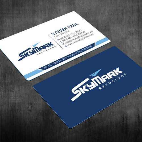 Need business card redesign for Aircraft Truck Fueling company Design by a r t  ^ s t a r