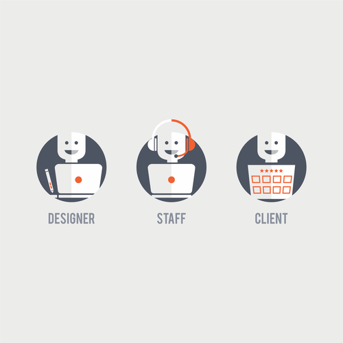 New 99designs default user avatar - creative + gender neutral. Ontwerp door Epiciconic