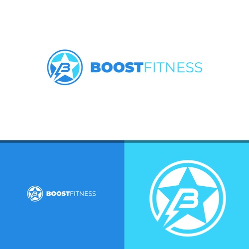 Exciting logo design for expanding fitness brand! Design by Fierda Designs