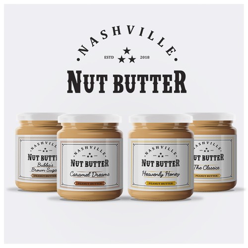 Label Designs Needed For Peanut Butter Company Product packaging contest
