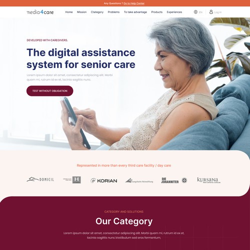 Web page design contest entry by ⚡️unbox.style⚡️