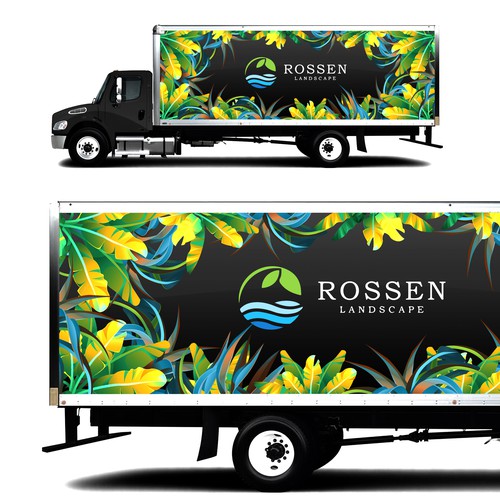 Box Truck Wrap Design Design by Konstantin Graphics