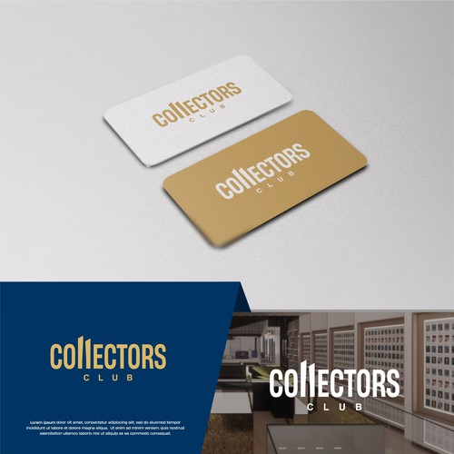 Collectors Club: High end collectibles store Design by idz.kreativ