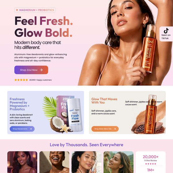 Beauty Care  Website design