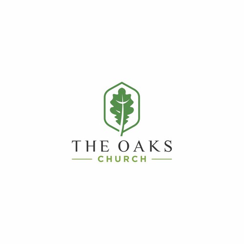 Design A Rustic Modern Logo For The Oaks Church 