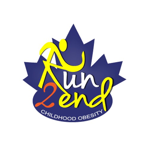 Run 2 End : Childhood Obesity needs a new logo Ontwerp door AlfaDesigner
