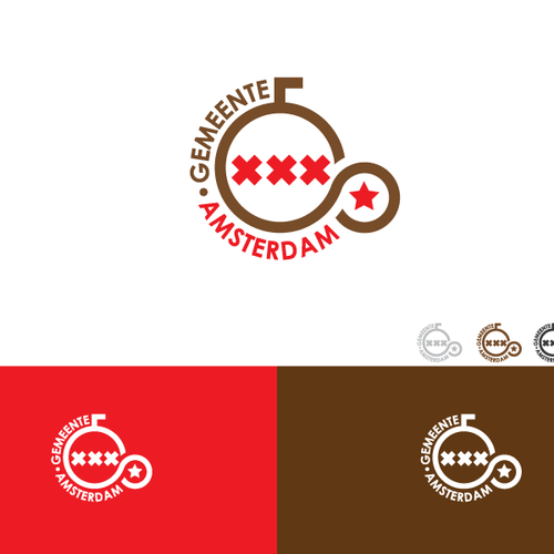 Community Contest: create a new logo for the City of Amsterdam Diseño de VENKAS