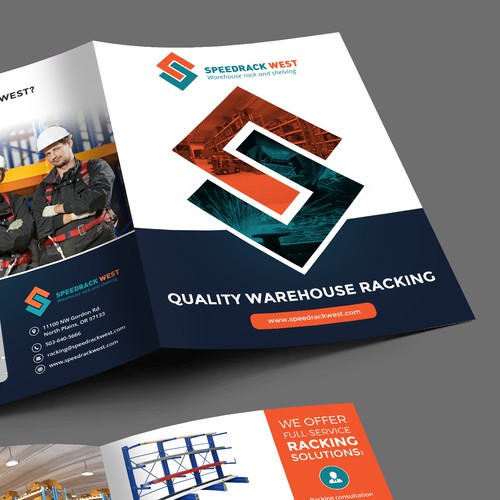 Flyer for industrial warehouse racking Postcard, flyer or print contest