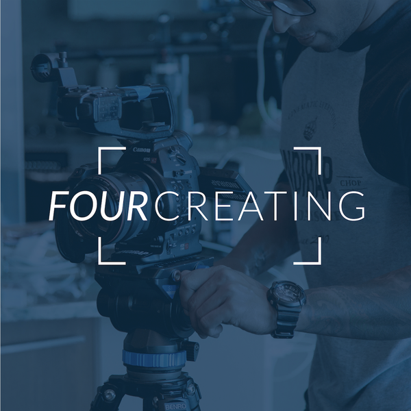 Minimalistisch sterk logo voor video bedrijf.