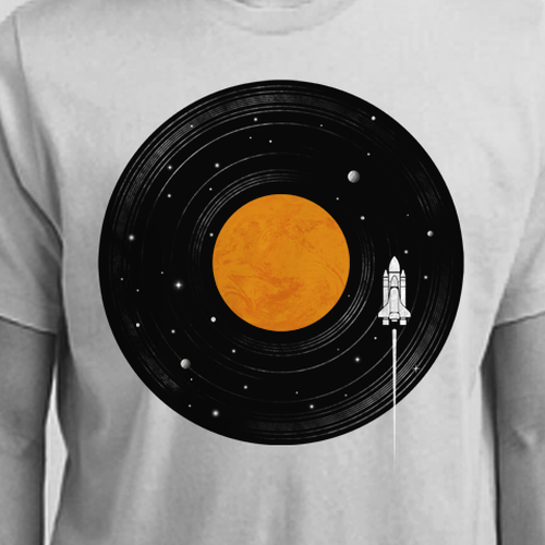 T-shirt designs for t-shirt company. Design by netralica
