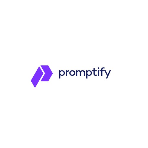 Modern, Simple and Sleek Logo for Promptify.com Design by TheDaydreamerStd