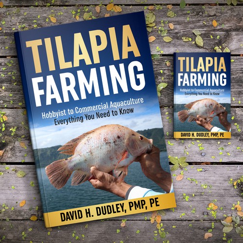 Tilapia Farming - Book Cover Design by Sam Art Studio