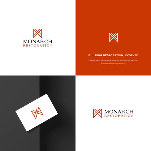 Design a modern clean logo package for a restoration company Design by Danny A