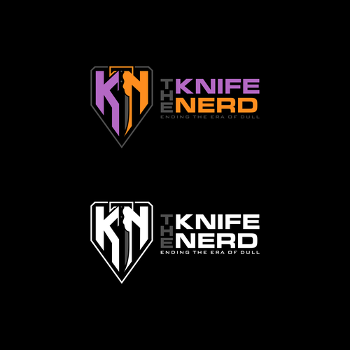 "Help this nerd figure out how to make a logo for his knife sharpening company" winning Logo & brand identity pack