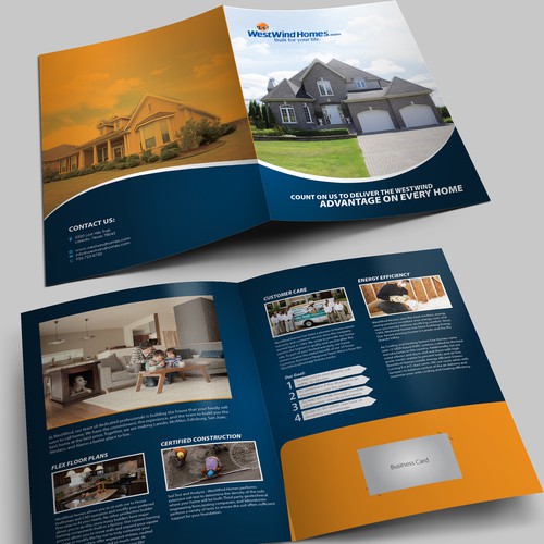 Brochure Folder for Home Builder | Brochure contest