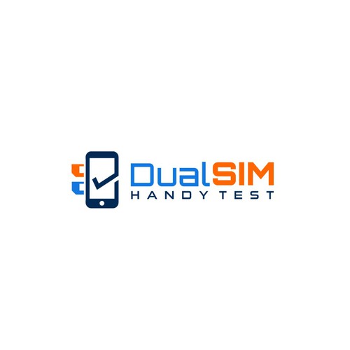 1 fresh logo for a website reviewing 2-SIM smartphones Design by HenDsign™