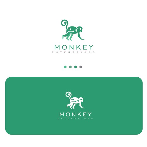 A bunch of tech monkeys need a logo for their Monkey Enterprises Diseño de Artmin
