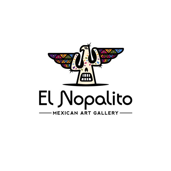 Design by awugraphico titled "Bold logo for El Nopalito"