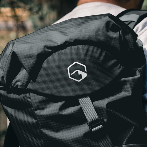 Unique logo to help us stand out from the crowded outdoor gear industry Design by RAYNO Design