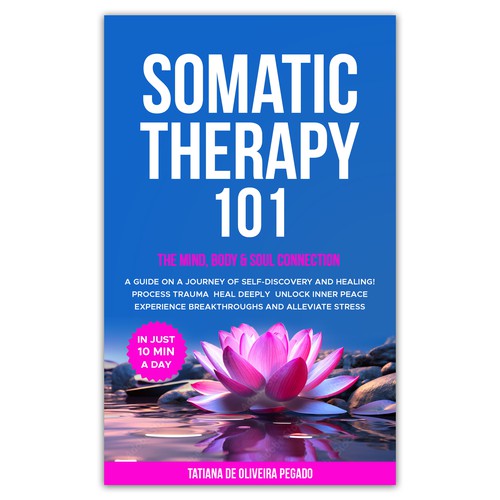 Beautiful & powerful book cover with a lotus flower design Design by Lakṣya