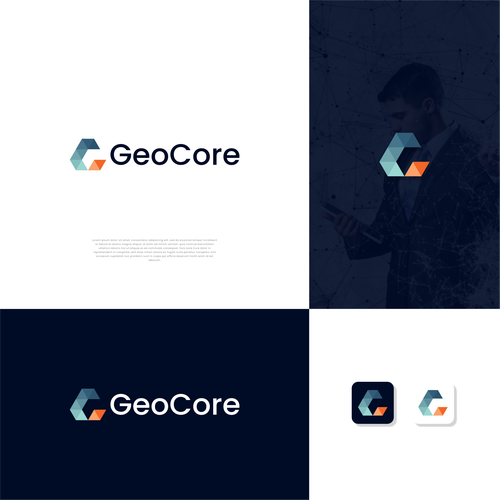 Design a logo for "GeoCore", a GIS Tool Design by tomijunkier