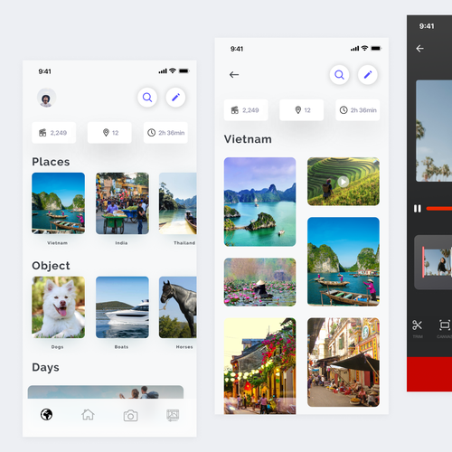 Visually Stunning Designer Inspired to Help Bring a Global Storytelling App to Life Design by ARTURDSGN