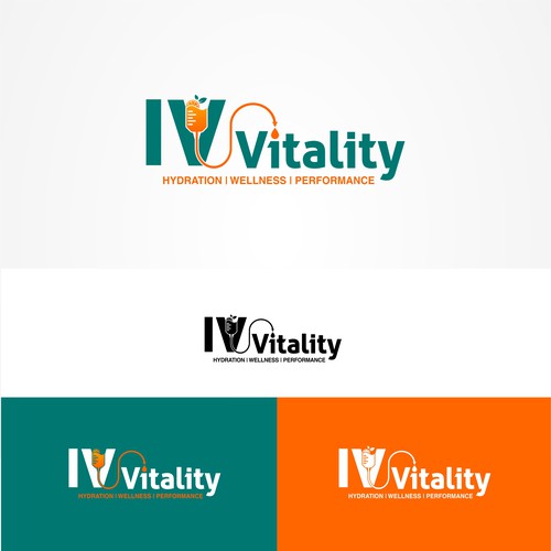 IV Vitality (mobile IV hydration drip bar)  Design by Nahlino