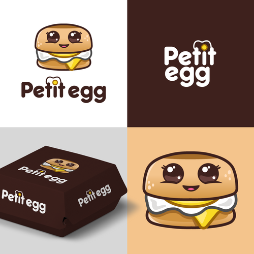 Fun and simple yet Classy logo for a Breakfast Sandwich company Design by Luel