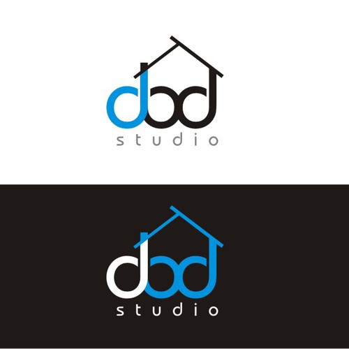 logo for dbd Studio, an architectural firm Design by jipu