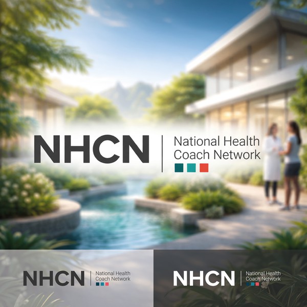 Modern mark & wordmark for a national health coaching network